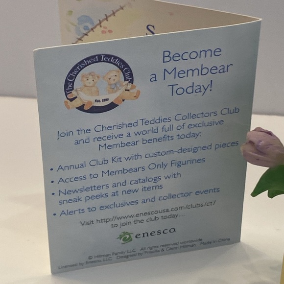 NEW! Cherished Teddies, Betty Lou, Special Delivery - Picture 7 of 16